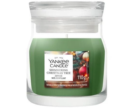 Yankee Candle Signature Duftkerze Shimmering Christmas Tree Signature Small Jar