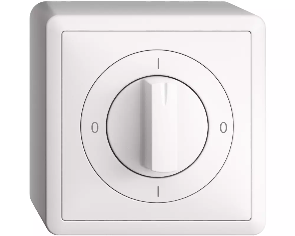 Feller EDIZIOdue Drehschalter AP 0-I 0/2L