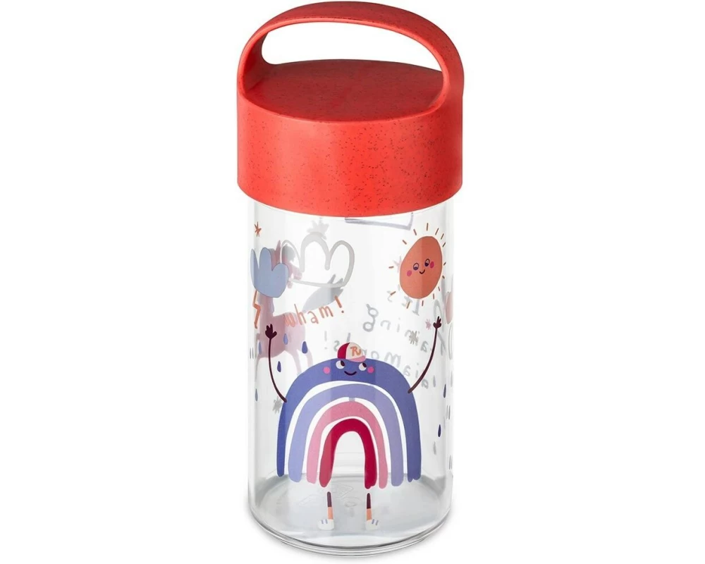 Koziol Snack- und Trinkflasche DREAMS coral red 500 ml