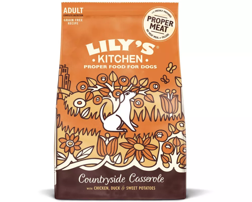 Lily's Kitchen Trockenfutter Adult Ente & Huhn, 7 kg