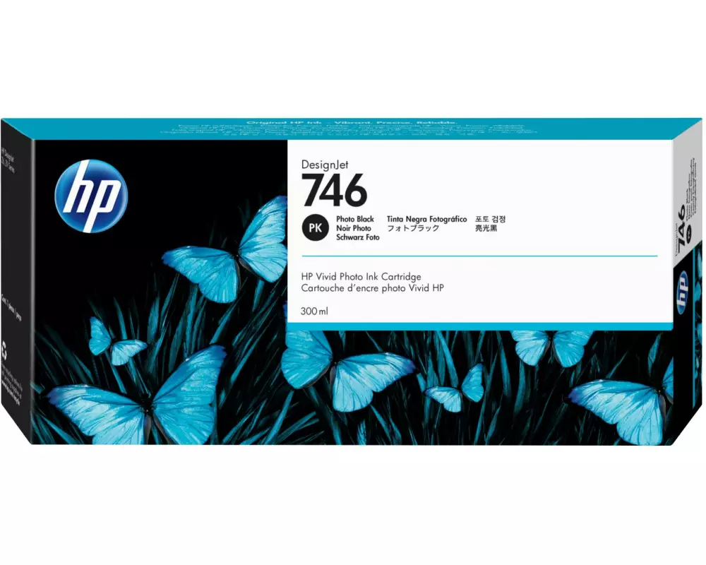 HP Tinte Nr. 746 (P2V82A) Photo Black