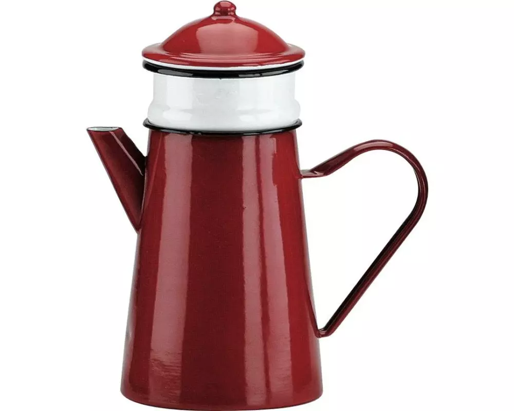 Ibili Filterkaffeemaschine Roja 1,5 Liter 1.5 l, Schwarz/Weiss