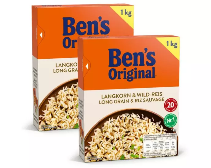 Ben's Original Langkorn- & Wildreis 2 x 1 kg