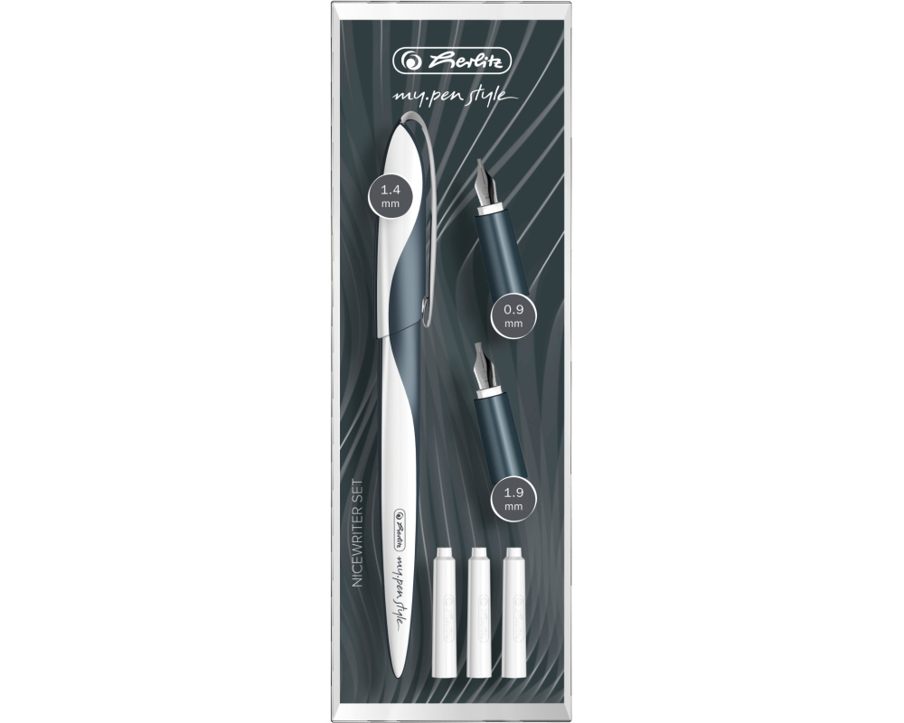 HERLITZ my.pen style Nicewriter 11360286 dark shale