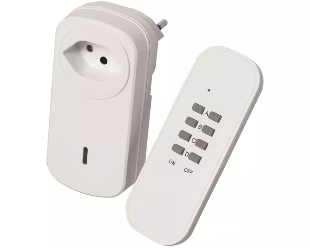STEFFEN Funk-Zwischenstecker mit Fernbedienung