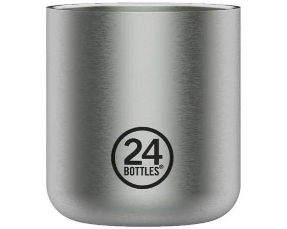 24Bottles Becher Casa 220 ml, 1 Stück, Silber