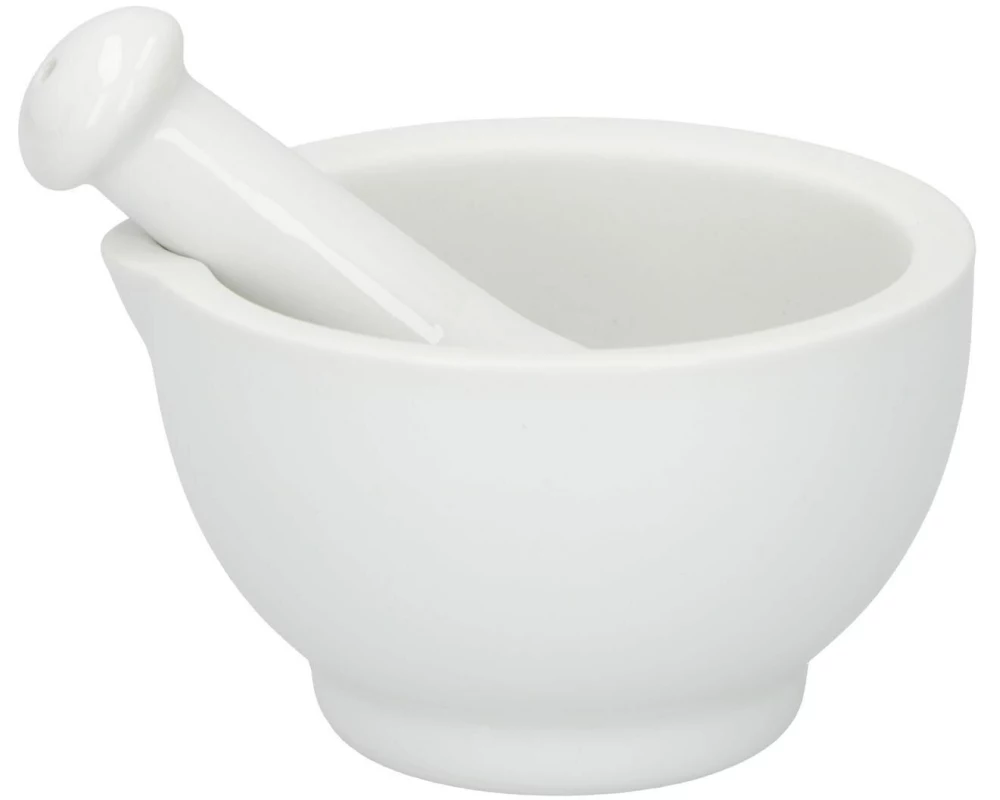 alpina Mörser und Stössel Set 10 cm, Keramik