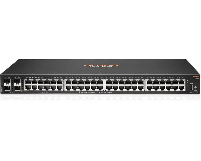 HPE Aruba Networking Switch CX 6100 48G 52 Port