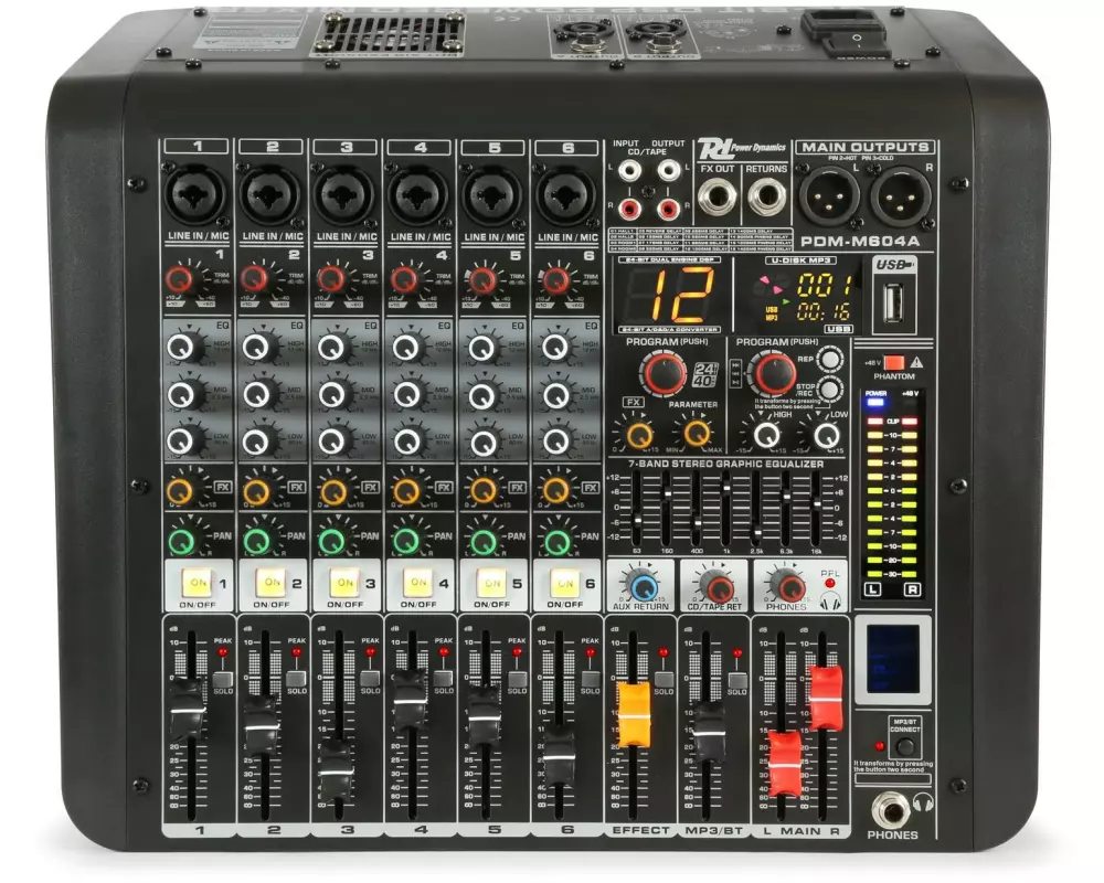 Power Dynamics Mischpult PDM-M604A