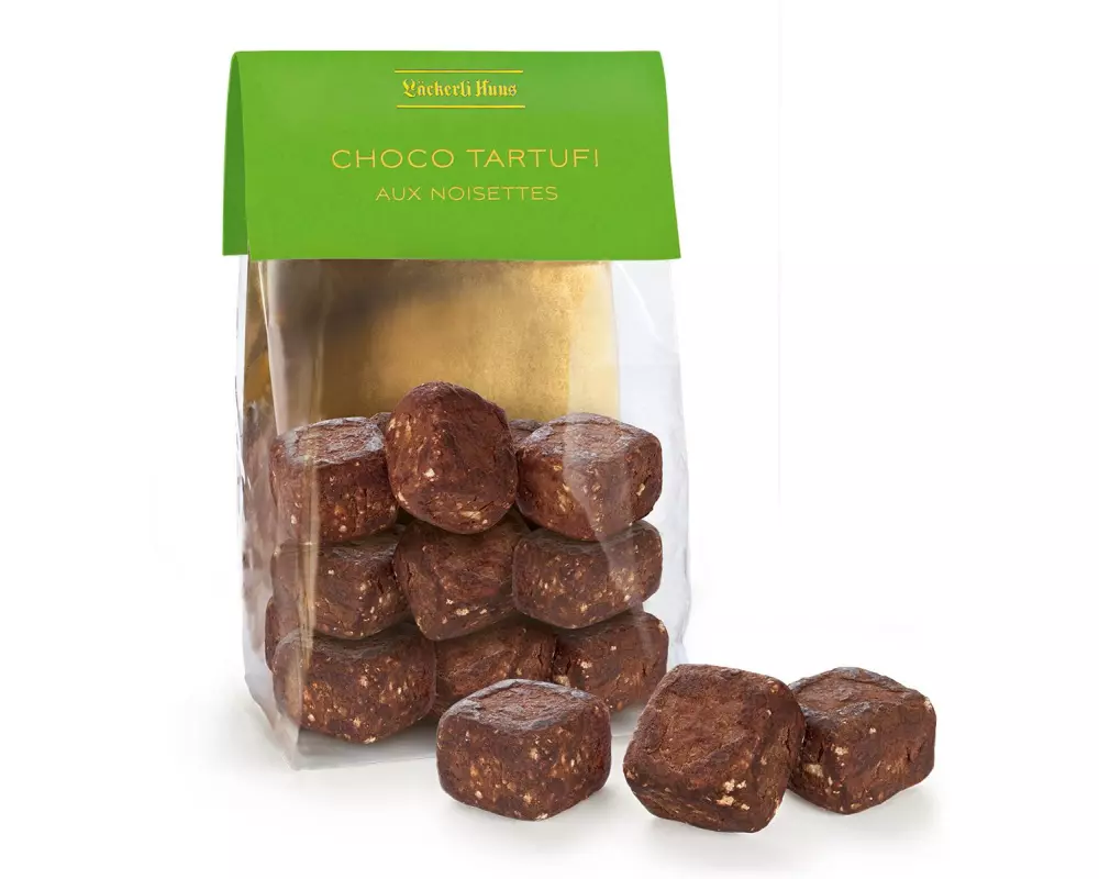 Läckerli Huus Schokolade Choco Tartufi aux noisettes 160 g