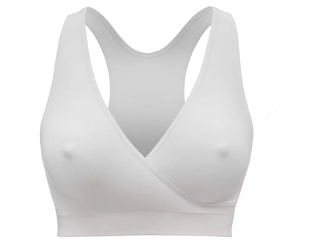 MEDELA Still- und Schlaf-BH Keep Cool Weiss Gr. L