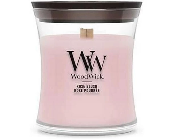 Woodwick Duftkerze Rose Blush Mini Jar