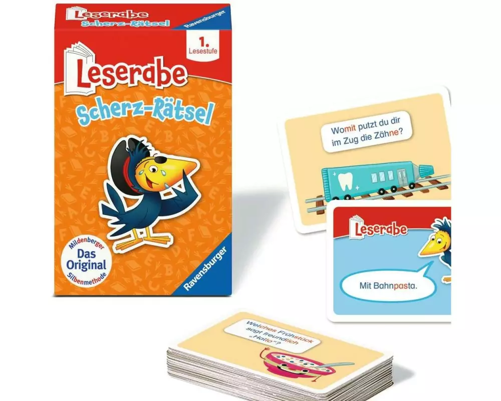 Ravensburger Kartenspiel Leserabe Scherz-Rätsel