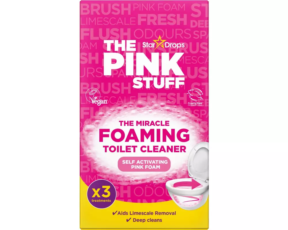The Pink Stuff The Pink Stuff Toilettenschaum 3 x 100g 100 g