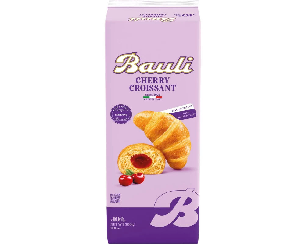 Bauli Croissant – Kirsche 10 Stück, 500 g