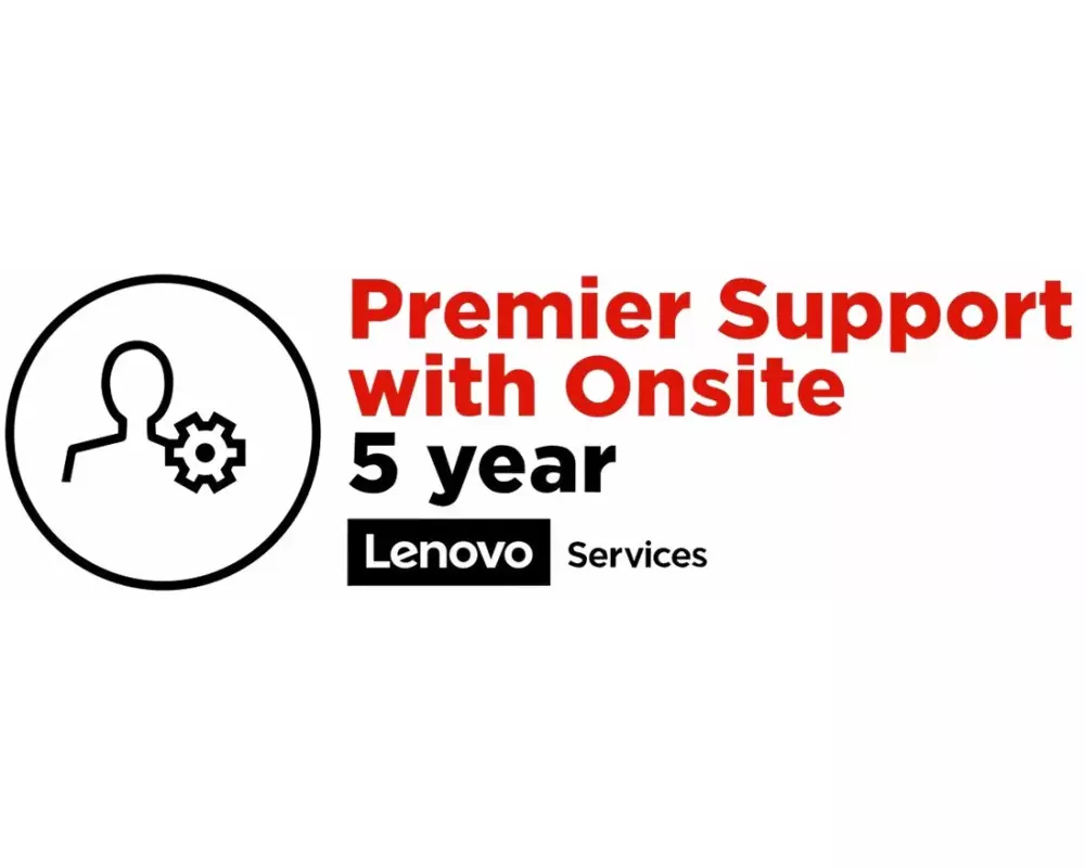 Lenovo 5Y Premier Support with Onsite NBD Upgrade from 1Y Onsite
