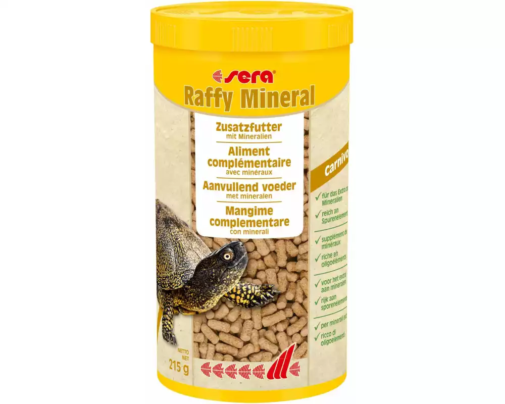 sera Ergänzungsfutter Raffy Mineral, 1000 ml, 215g