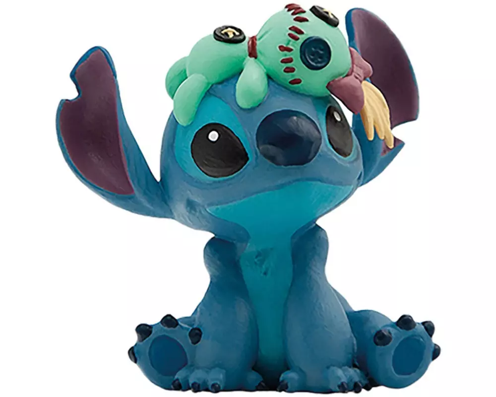 BULLYLAND Stitch und Schrulle Disney Stitch, 5 cm, PVC-frei