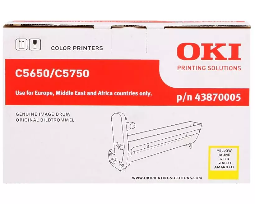 OKI Trommel 43870005 Yellow