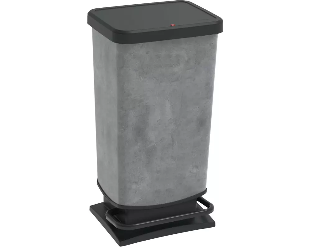 Rotho Treteimer Paso 40 l, Hellgrau