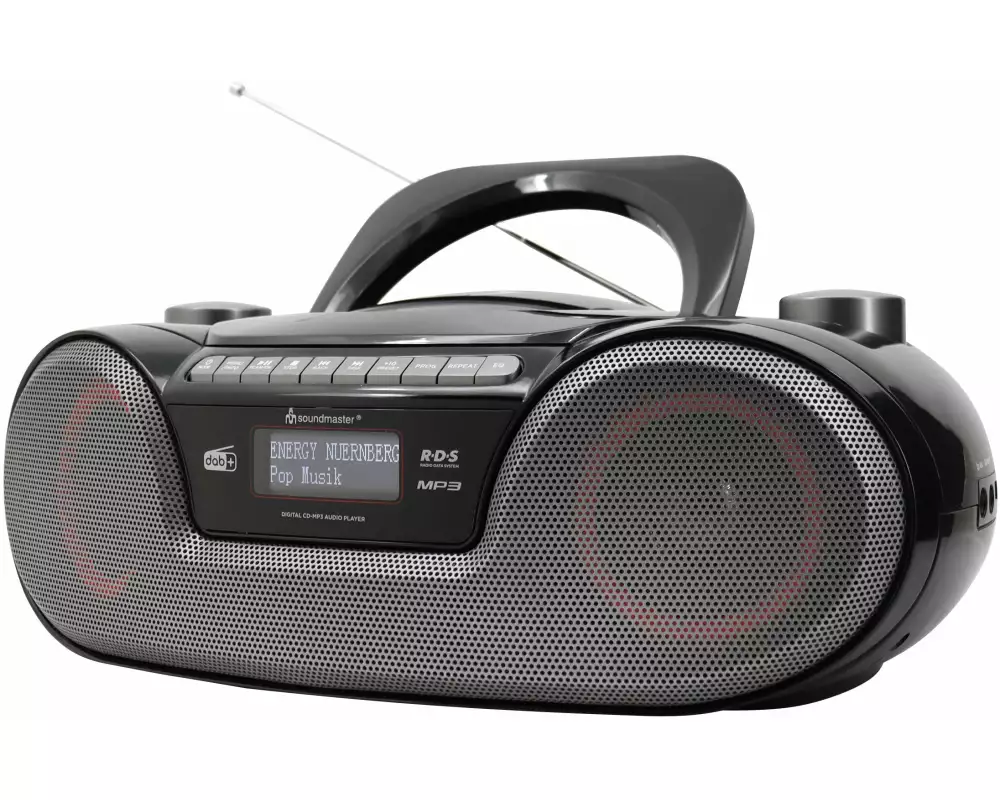 soundmaster DAB+ Radio SCD8300SW Schwarz