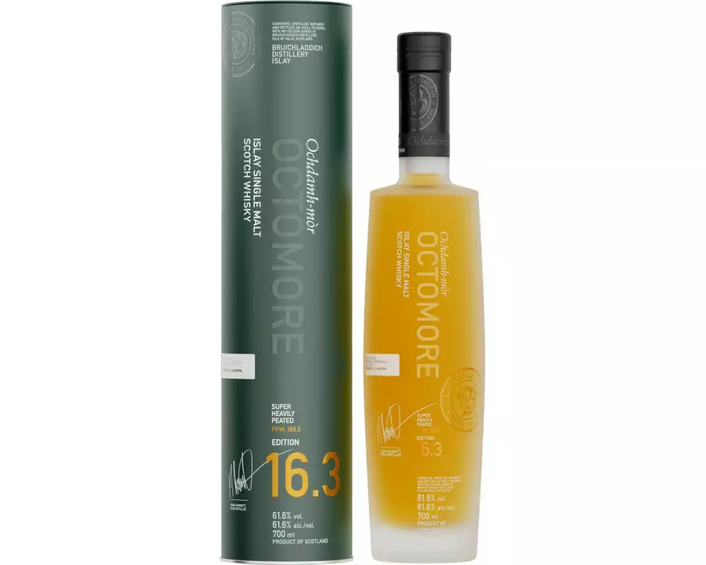Bruichladdich Single Malt Scotch Whisky Octomore 16.3 0.7 l