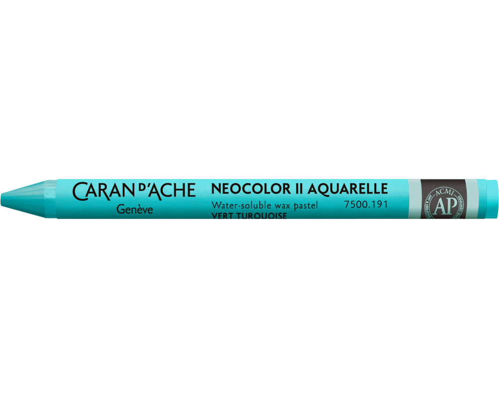 CARAN D'ACHE Wachsmalkreide Neocolor II 7500.191 türkisgrün