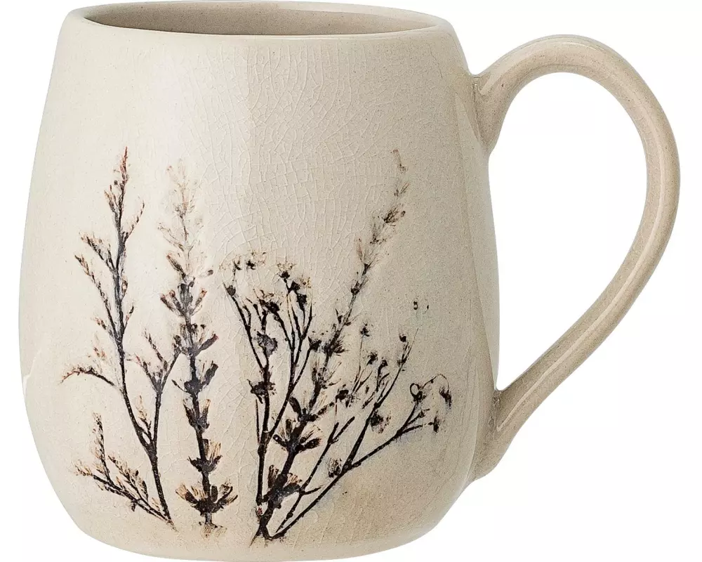 Bloomingville Universaltasse Bea 400 ml, 1 Stück, Beige