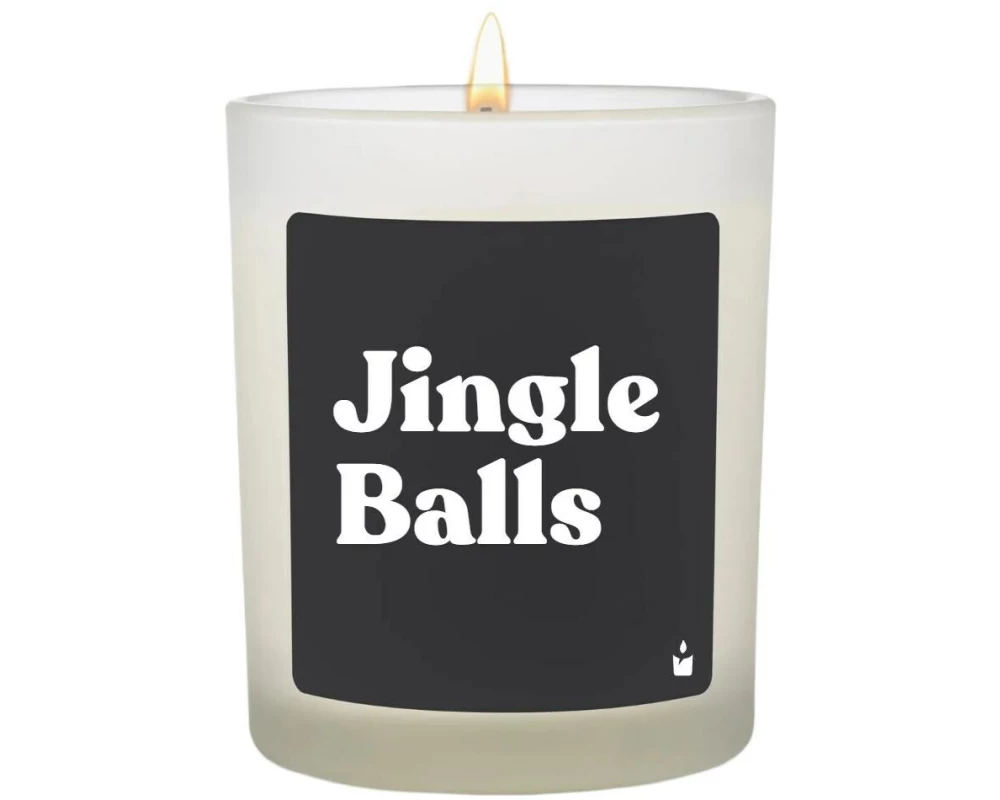 ChattyCandles Weihnachtskerze Jingle Balls 6.7 x 8 cm
