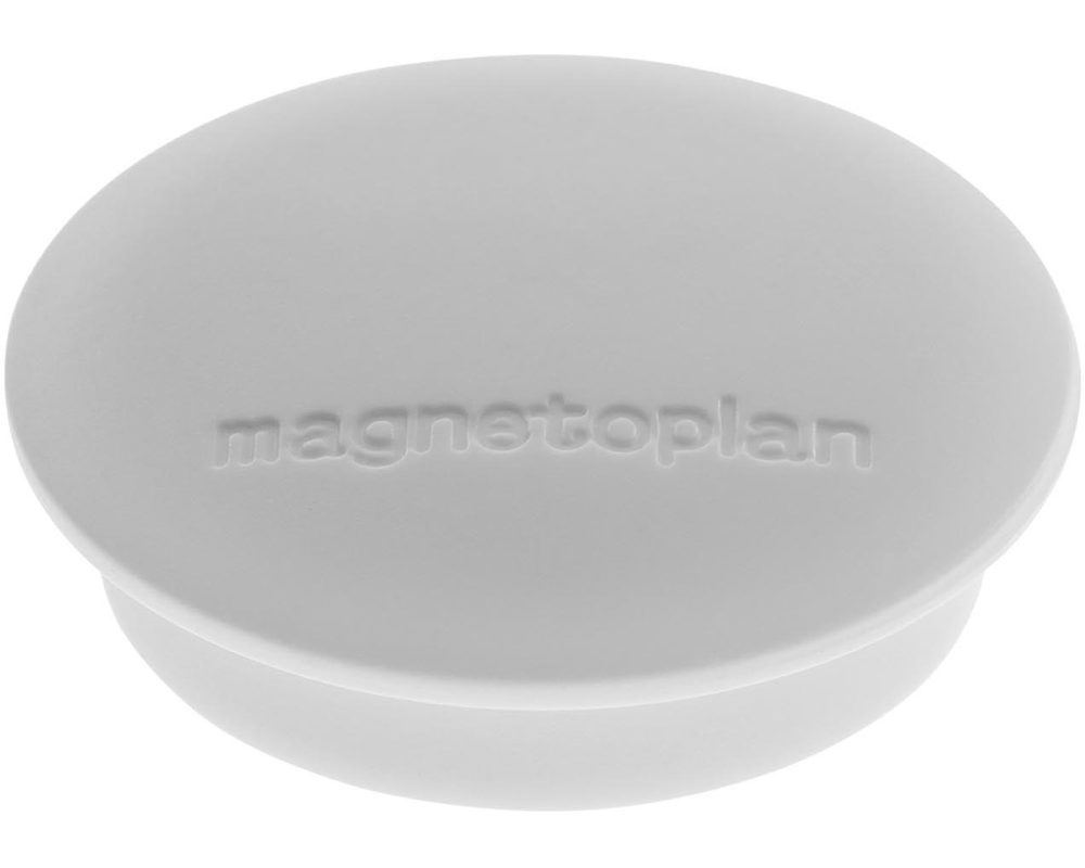 MAGNETOPLAN Magnet Discofix Junior 34mm 1662101 grau 10 Stk.