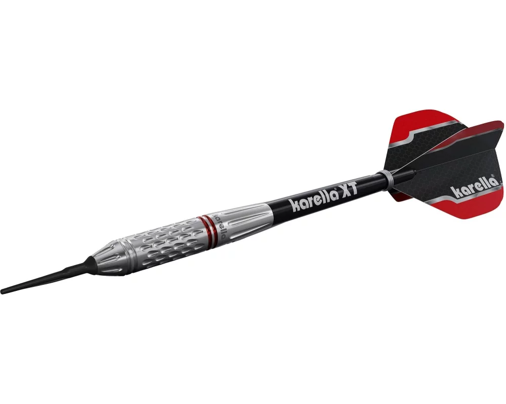 Karella Dartpfeile Softdart Commander 19g, 3 Stück – Silber
