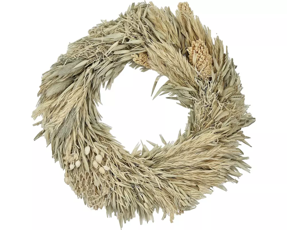 EGLO Trockenblume Grau Beige 25 cm