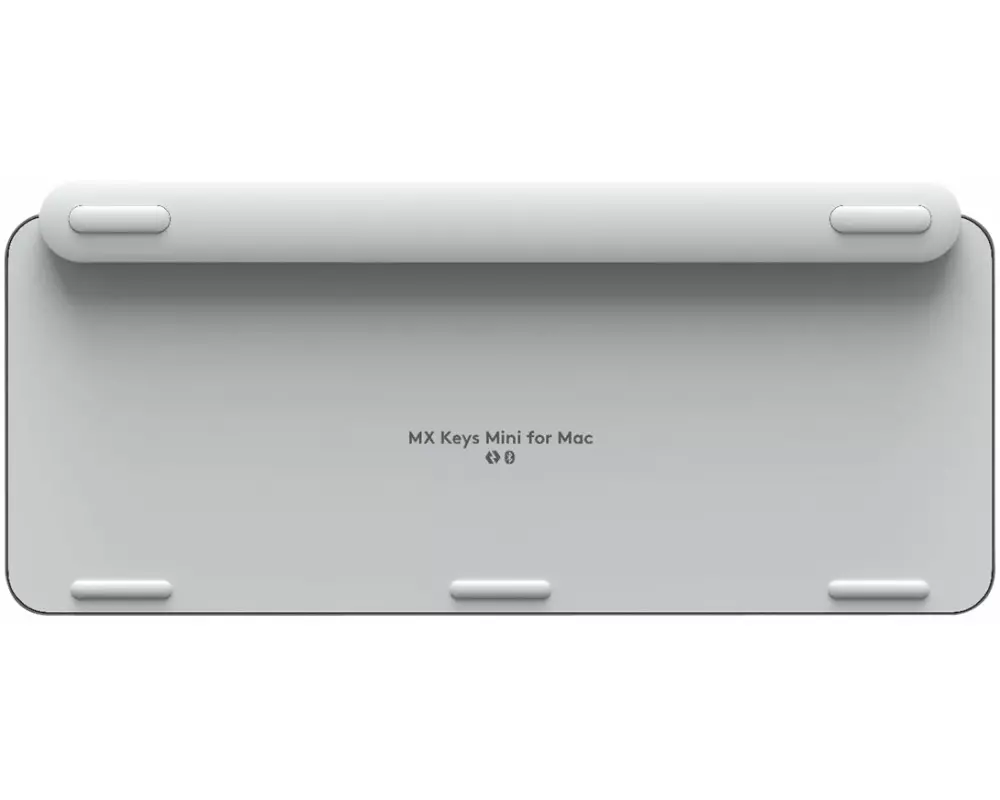 Logitech MX Keys Mini For Mac Minimalist Wireless Illuminated Keyboard - PALE GREY - DEU - CENTRAL