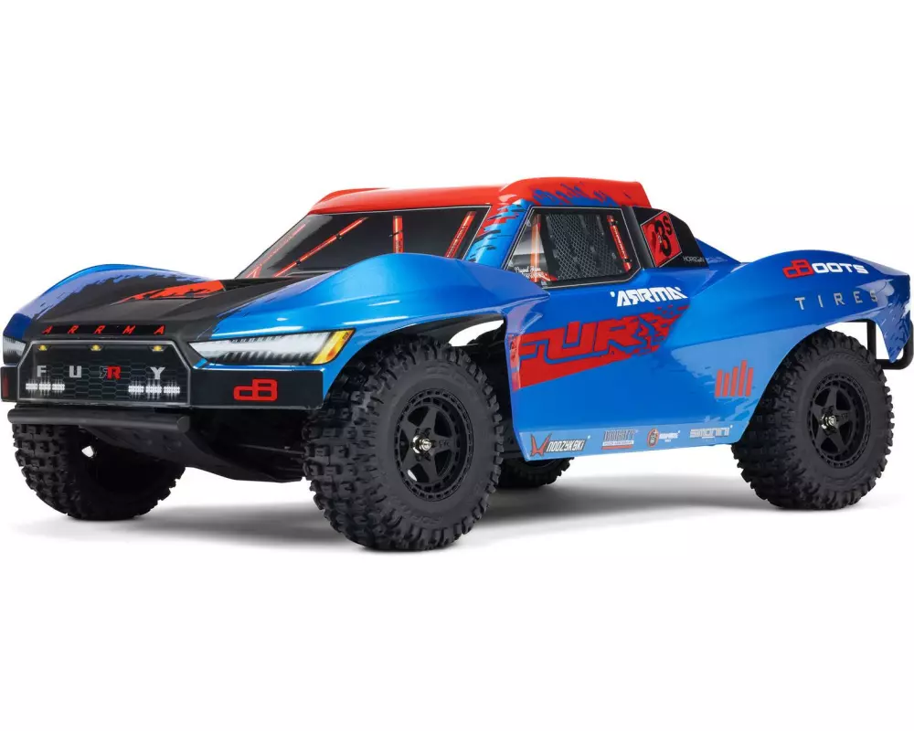 Arrma Short Course Truck Fury 223S DSC 2WD Blau ARTR, 1:10
