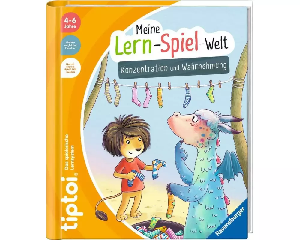 tiptoi Meine Lern-Spiel-Welt: Konzentration und Wahrnehmung