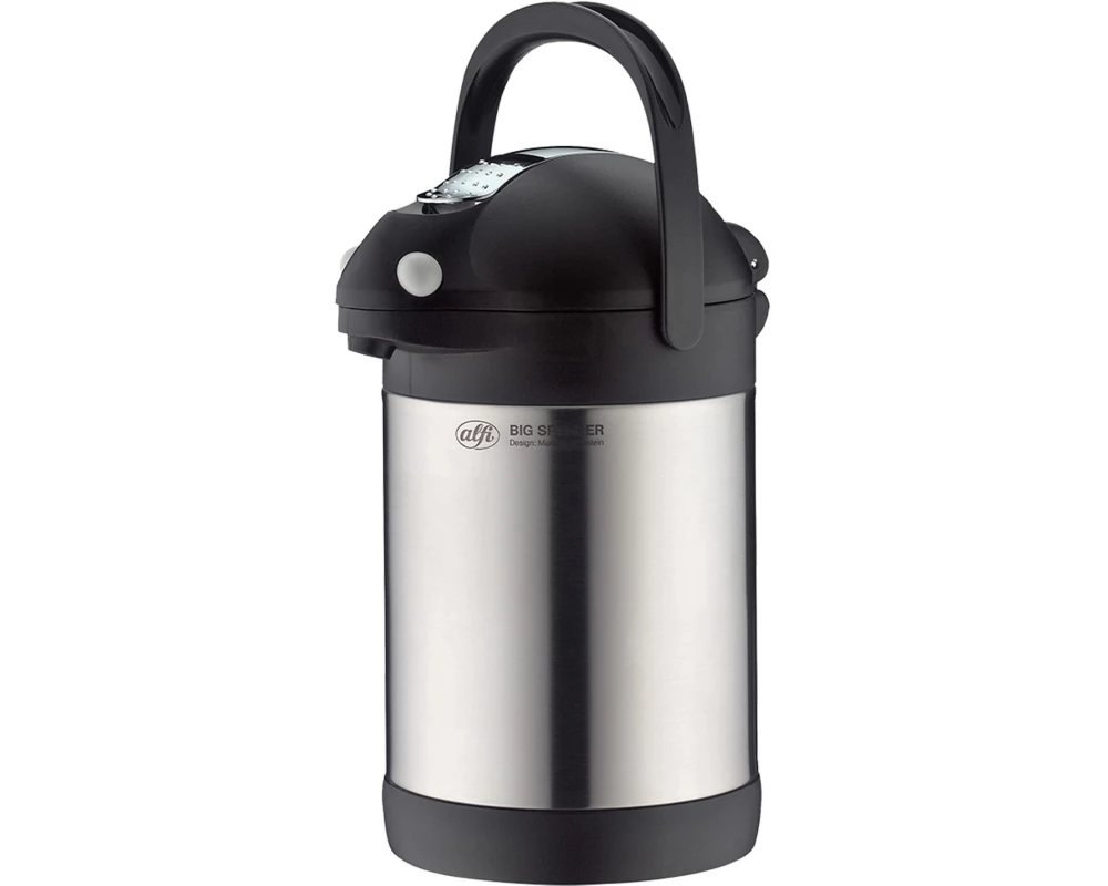 Alfi Thermoskanne Big Spender 2200 ml, Silber