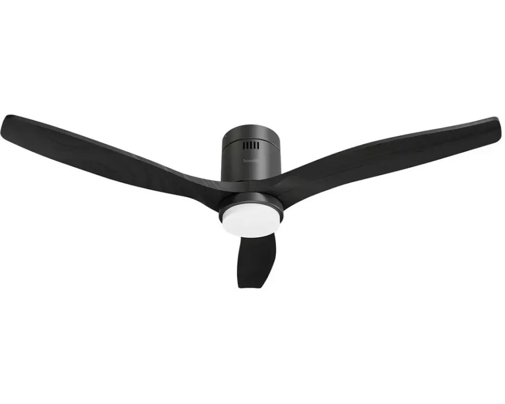 hombli Deckenventilator 1320 mm, Schwarz