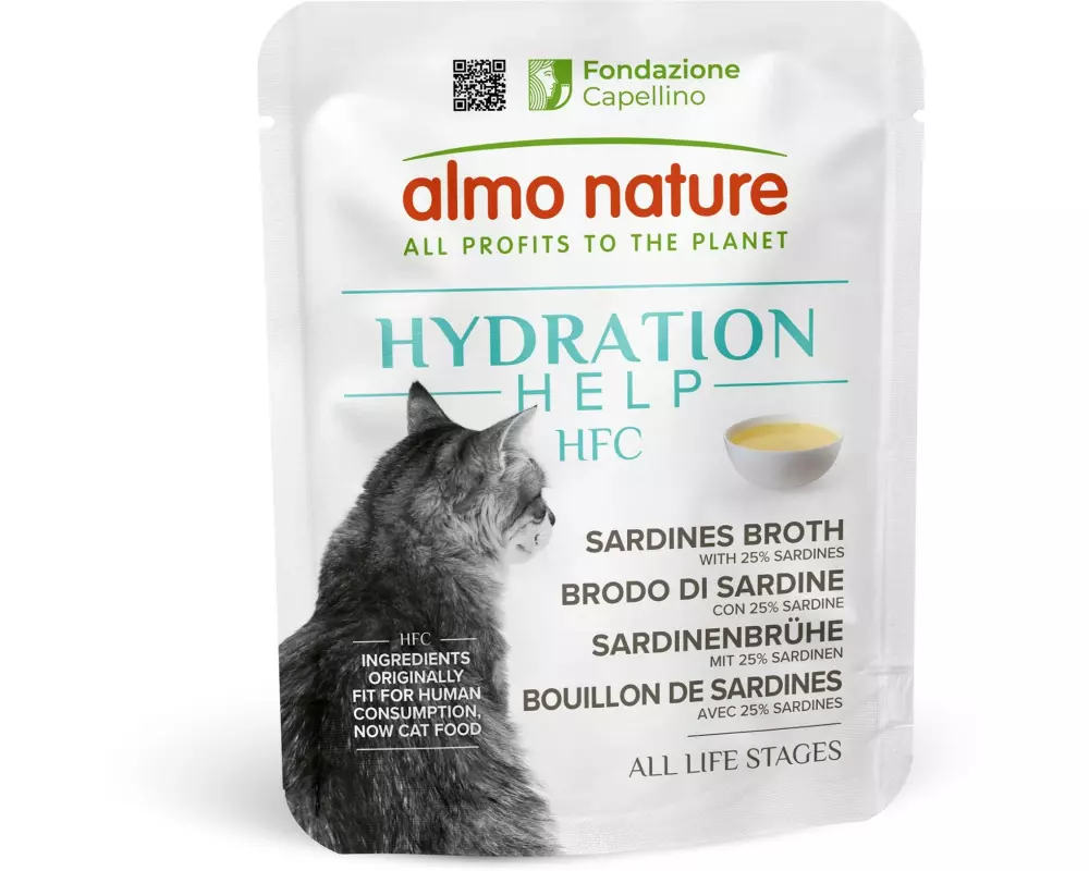 Almo Nature HFC Hydration mit Sardinen und Brühe 50 g