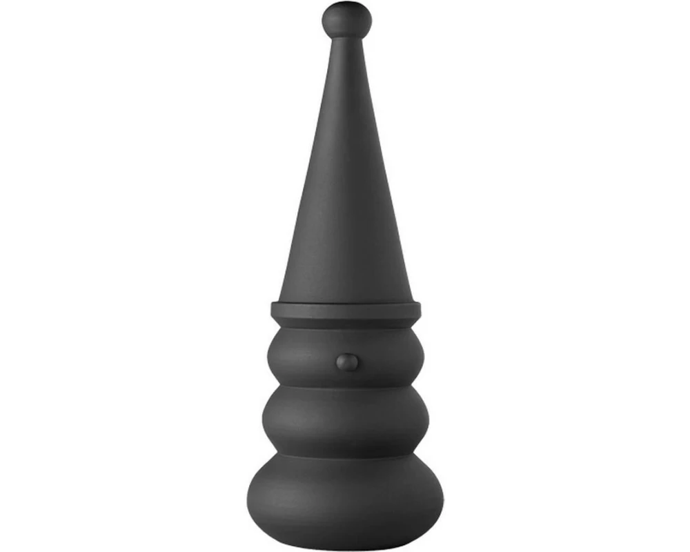 Villeroy & Boch Schneemann Christmas Chic 20.3 cm Weihnachtsdeko, Schwarz