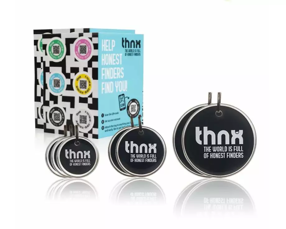 thnxtags Smart Travel Pack XXL Schwarz