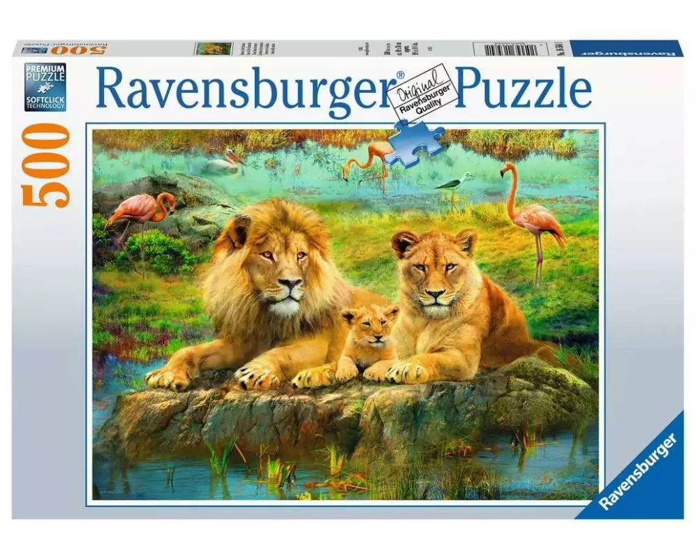 Ravensburger Puzzle Löwen in der Savanne