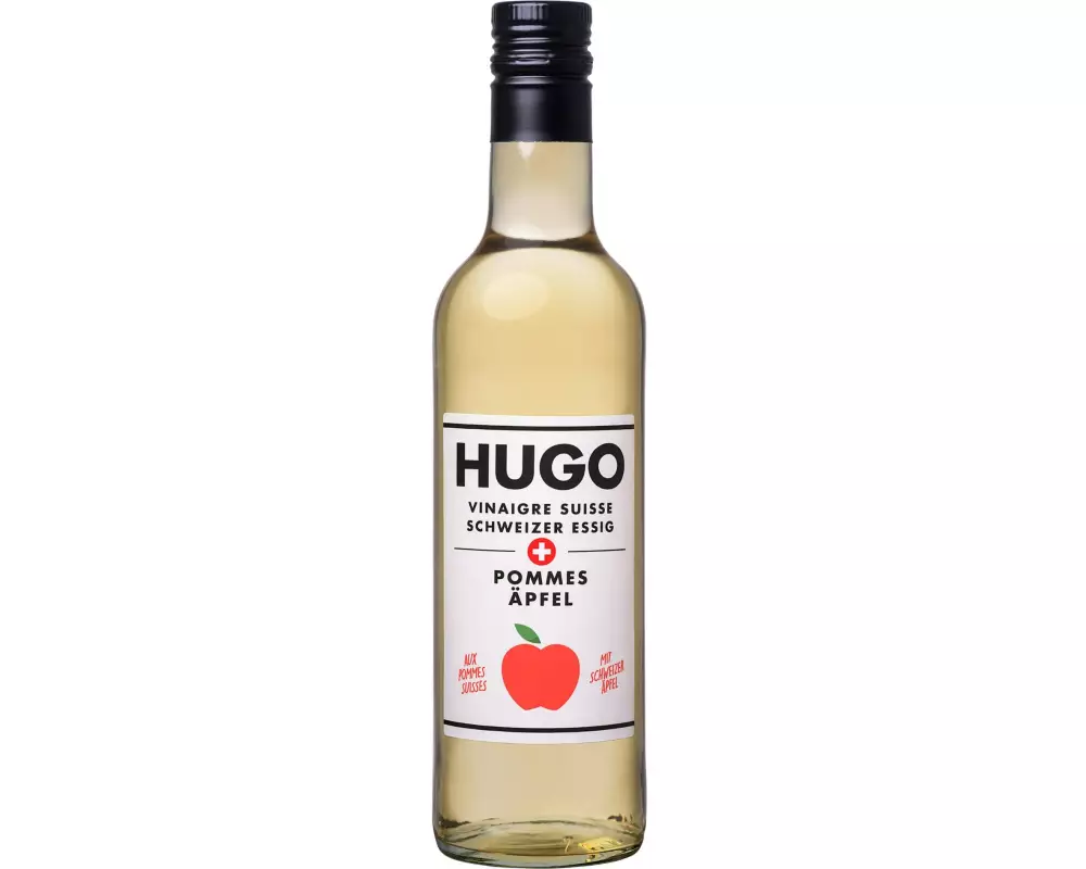 Hugo Reitzel Flasche Schweizer Apfelessig 500 ml