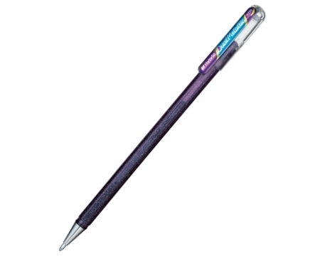 PENTEL Roller Hybrid Dual Metallic K110-DVX violett/metallic blau 1.0mm