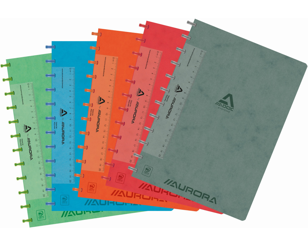 ADOC Ringbuch LIN-EX A4 6811.744 assortiert, liniert 144 Seiten