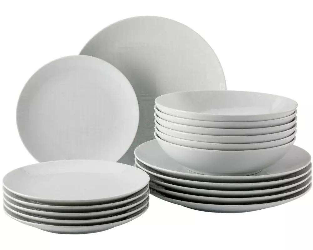 Rosenthal Speise-Service Mesh 18-teilig Weiss