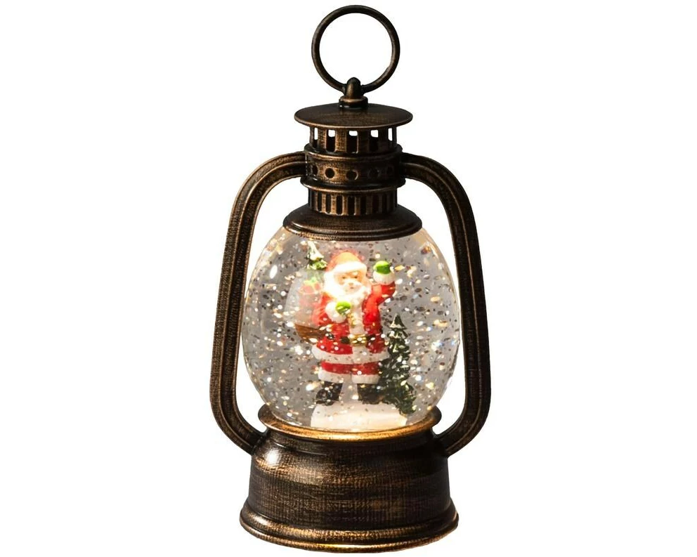 Konstsmide LED Wasserlaterne Weihnachtsmann