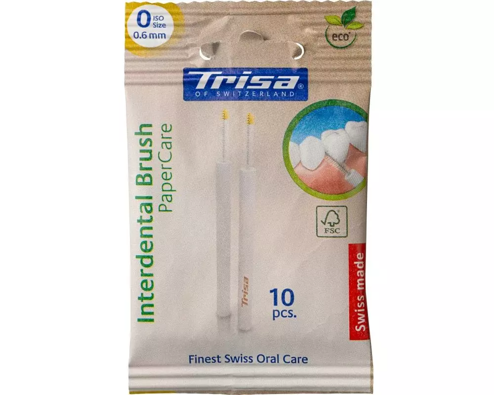 Trisa Interdentalbürste PaperCare ISO0 10 Stück