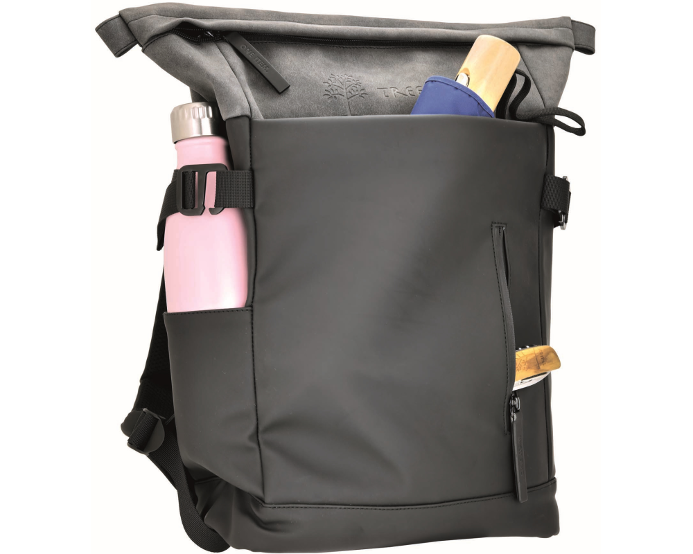 TREECK Rucksack Urban 4178.12 schwarz/grau