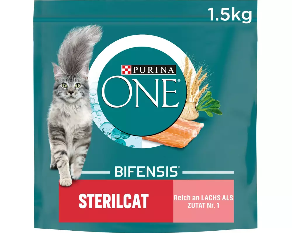 Purina ONE Trockenfutter Sterilcat Lachs 1.5 kg