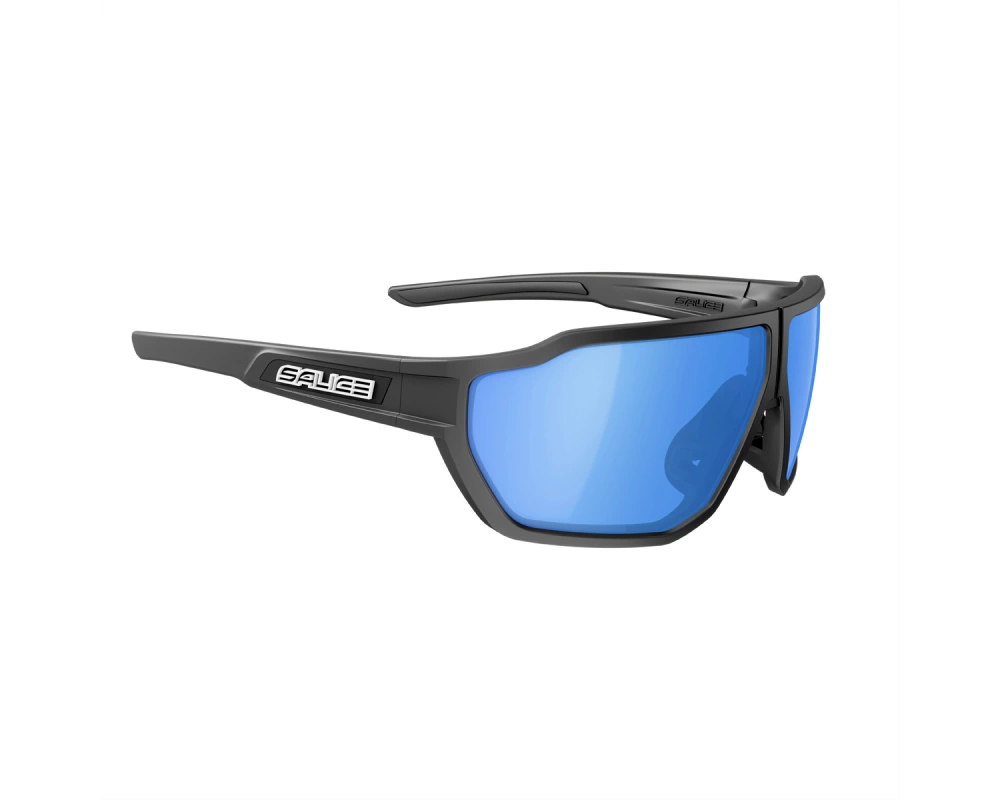 Salice Occhiali Sportbrille 024RW, Black / RW Blue